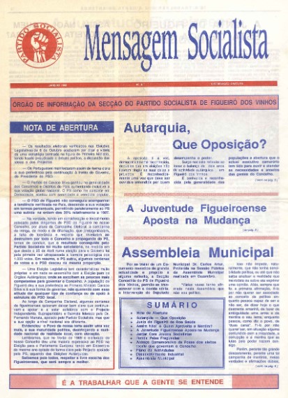 Mensagem Socialista